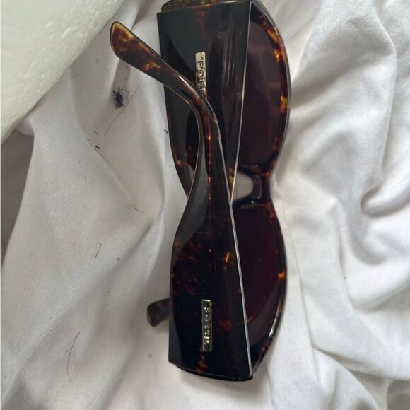 Fossil Sunglasses Reesa Tortoise frames crystal Rhinestone eyewear accessory - Picture 4 of 7